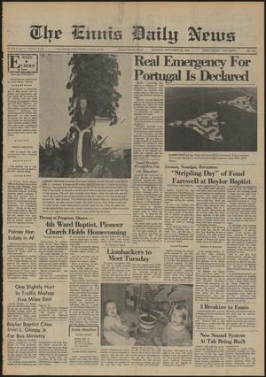 The Ennis Daily News (Ennis, Tex.), Vol. 83, No. 231, Ed. 1 Monday, September 29, 1975