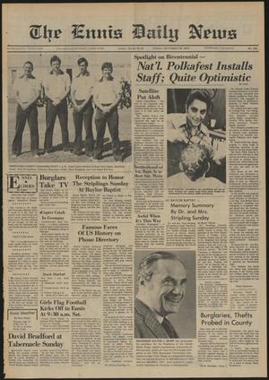 The Ennis Daily News (Ennis, Tex.), Vol. 83, No. 229, Ed. 1 Friday, September 26, 1975