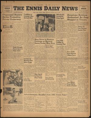 The Ennis Daily News (Ennis, Tex.), Vol. 55, No. 168, Ed. 1 Wednesday, July 17, 1946
