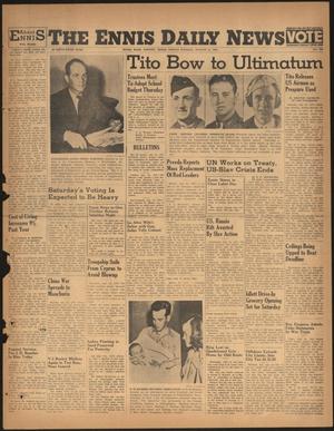 The Ennis Daily News (Ennis, Tex.), Vol. 55, No. 200, Ed. 1 Friday, August 23, 1946