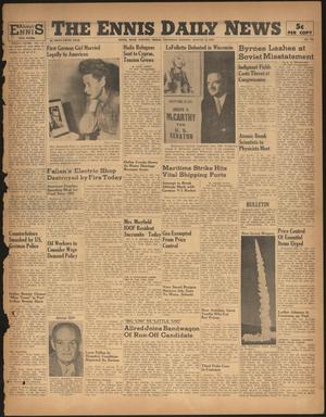 The Ennis Daily News (Ennis, Tex.), Vol. 55, No. 193, Ed. 1 Thursday, August 15, 1946