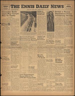 The Ennis Daily News (Ennis, Tex.), Vol. 55, No. 169, Ed. 1 Thursday, July 18, 1946