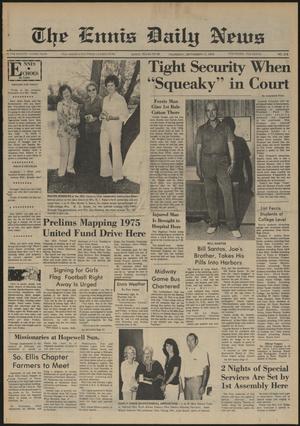 The Ennis Daily News (Ennis, Tex.), Vol. 83, No. 216, Ed. 1 Thursday, September 11, 1975