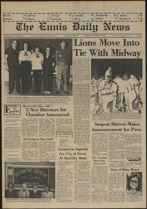 The Ennis Daily News (Ennis, Tex.), Vol. 83, No. 224, Ed. 1 Sunday, September 21, 1975