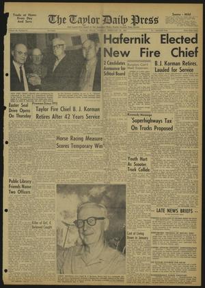 The Taylor Daily Press (Taylor, Tex.), Vol. 48, No. 61, Ed. 1 Tuesday, February 28, 1961