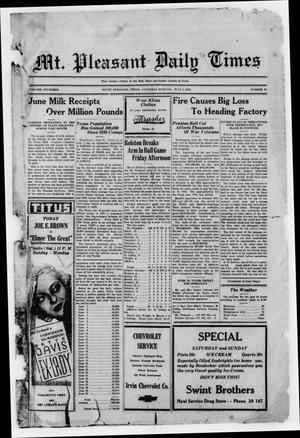 Mt. Pleasant Daily Times (Mount Pleasant, Tex.), Vol. 14, No. 93, Ed. 1 Saturday, July 1, 1933