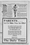 Thumbnail image of item number 3 in: 'Mt. Pleasant Daily Times (Mount Pleasant, Tex.), Vol. 14, No. 175, Ed. 1 Thursday, October 5, 1933'.