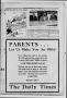 Thumbnail image of item number 3 in: 'Mt. Pleasant Daily Times (Mount Pleasant, Tex.), Vol. 14, No. 170, Ed. 1 Friday, September 29, 1933'.