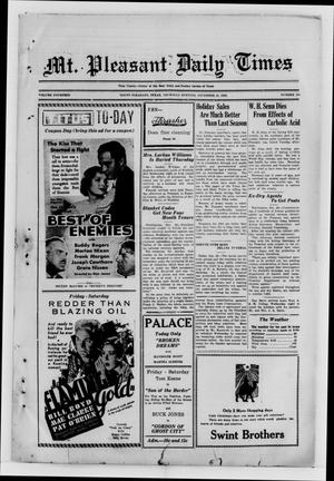 Mt. Pleasant Daily Times (Mount Pleasant, Tex.), Vol. 14, No. 245, Ed. 1 Thursday, December 21, 1933