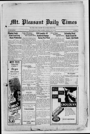 Mt. Pleasant Daily Times (Mount Pleasant, Tex.), Vol. 16, No. 76, Ed. 1 Thursday, May 30, 1935