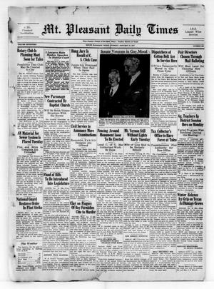 Mt. Pleasant Daily Times (Mount Pleasant, Tex.), Vol. 17, No. 264, Ed. 1 Tuesday, January 12, 1937