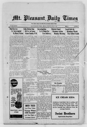 Mt. Pleasant Daily Times (Mount Pleasant, Tex.), Vol. 16, No. 91, Ed. 1 Monday, June 17, 1935