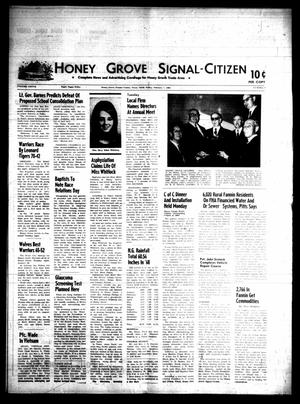 Primary view of object titled 'Honey Grove Signal-Citizen (Honey Grove, Tex.), Vol. 77, No. 4, Ed. 1 Friday, February 7, 1969'.