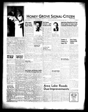 Primary view of object titled 'Honey Grove Signal-Citizen (Honey Grove, Tex.), Vol. 77, No. 29, Ed. 1 Friday, August 2, 1968'.