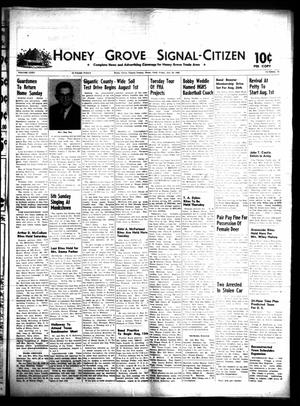 Honey Grove Signal-Citizen (Honey Grove, Tex.), Vol. 75, No. 29, Ed. 1 Friday, July 29, 1966