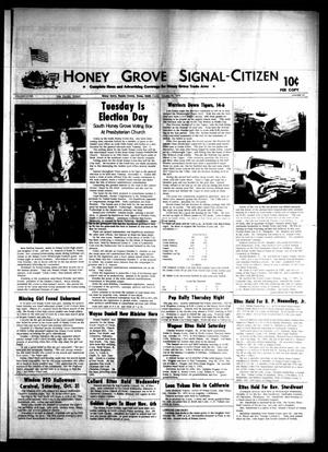 Honey Grove Signal-Citizen (Honey Grove, Tex.), Vol. 78, No. 40, Ed. 1 Friday, October 30, 1970