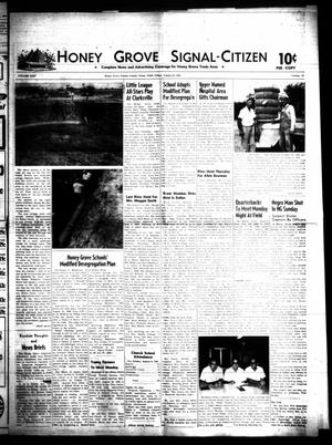 Honey Grove Signal-Citizen (Honey Grove, Tex.), Vol. 74, No. 31, Ed. 1 Friday, August 13, 1965