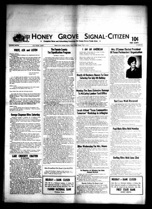 Honey Grove Signal-Citizen (Honey Grove, Tex.), Vol. 78, No. 23, Ed. 1 Friday, July 3, 1970