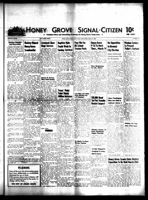 Honey Grove Signal-Citizen (Honey Grove, Tex.), Vol. 77, No. 10, Ed. 1 Friday, March 15, 1968