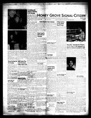 Primary view of object titled 'Honey Grove Signal-Citizen (Honey Grove, Tex.), Vol. 74, No. 9, Ed. 1 Friday, March 5, 1965'.