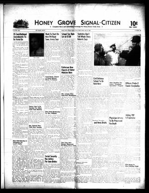 Honey Grove Signal-Citizen (Honey Grove, Tex.), Vol. 74, No. 23, Ed. 1 Friday, June 18, 1965