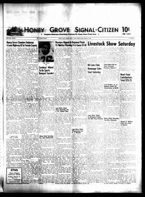 Primary view of object titled 'Honey Grove Signal-Citizen (Honey Grove, Tex.), Vol. 77, No. 9, Ed. 1 Friday, March 8, 1968'.