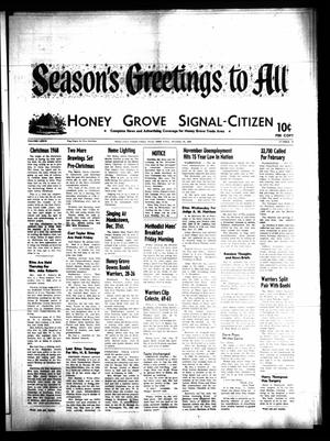 Honey Grove Signal-Citizen (Honey Grove, Tex.), Vol. 77, No. 49, Ed. 1 Friday, December 20, 1968