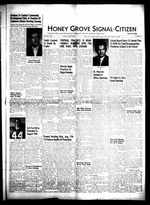 Honey Grove Signal-Citizen (Honey Grove, Tex.), Vol. 75, No. 31, Ed. 1 Friday, August 12, 1966