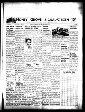 Honey Grove Signal-Citizen (Honey Grove, Tex.), Vol. 77, No. 37, Ed. 1 Friday, September 27, 1968
