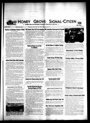 Primary view of object titled 'Honey Grove Signal-Citizen (Honey Grove, Tex.), Vol. 78, No. 31, Ed. 1 Friday, August 28, 1970'.