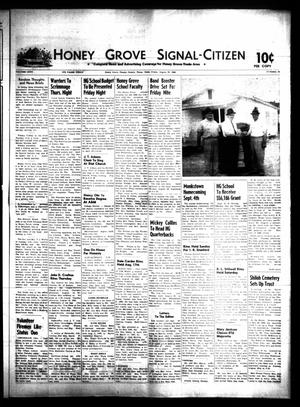 Honey Grove Signal-Citizen (Honey Grove, Tex.), Vol. 75, No. 33, Ed. 1 Friday, August 26, 1966