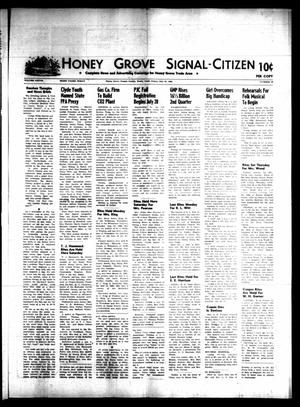 Honey Grove Signal-Citizen (Honey Grove, Tex.), Vol. 77, No. 28, Ed. 1 Friday, July 25, 1969