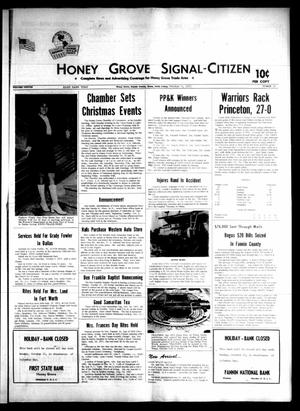 Primary view of object titled 'Honey Grove Signal-Citizen (Honey Grove, Tex.), Vol. 79, No. 37, Ed. 1 Friday, October 8, 1971'.
