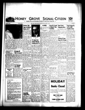 Honey Grove Signal-Citizen (Honey Grove, Tex.), Vol. 77, No. 39, Ed. 1 Friday, October 11, 1968