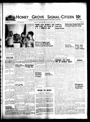 Honey Grove Signal-Citizen (Honey Grove, Tex.), Vol. 76, No. 31, Ed. 1 Friday, August 11, 1967