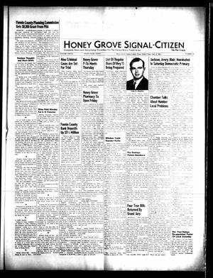 Honey Grove Signal-Citizen (Honey Grove, Tex.), Vol. 77, No. 18, Ed. 1 Friday, May 10, 1968