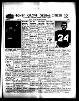 Primary view of object titled 'Honey Grove Signal-Citizen (Honey Grove, Tex.), Vol. 77, No. 41, Ed. 1 Friday, October 25, 1968'.