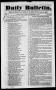 Primary view of Daily Bulletin. (Austin, Tex.), Vol. 1, No. 17, Ed. 1, Friday, December 17, 1841