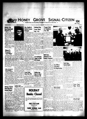 Honey Grove Signal-Citizen (Honey Grove, Tex.), Vol. 78, No. 3, Ed. 1 Friday, February 6, 1970