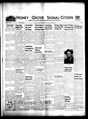 Honey Grove Signal-Citizen (Honey Grove, Tex.), Vol. 77, No. 3, Ed. 1 Friday, January 26, 1968