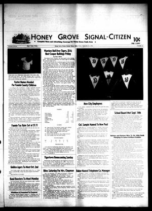 Primary view of object titled 'Honey Grove Signal-Citizen (Honey Grove, Tex.), Vol. 78, No. 35, Ed. 1 Friday, September 25, 1970'.