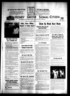 Honey Grove Signal-Citizen (Honey Grove, Tex.), Vol. 79, No. 11, Ed. 1 Friday, April 9, 1971