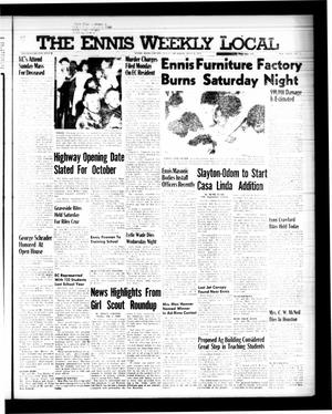 The Ennis Weekly Local (Ennis, Tex.), Vol. 34, No. 28, Ed. 1 Thursday, July 9, 1959