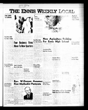 The Ennis Weekly Local (Ennis, Tex.), Vol. [34], No. [27], Ed. 1 Thursday, July 2, 1959