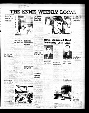 The Ennis Weekly Local (Ennis, Tex.), Vol. 34, No. 31, Ed. 1 Thursday, July 30, 1959
