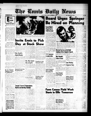 The Ennis Daily News (Ennis, Tex.), Vol. 68, No. 272, Ed. 1 Tuesday, November 17, 1959