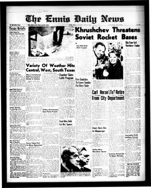 The Ennis Daily News (Ennis, Tex.), Vol. 68, No. 134, Ed. 1 Saturday, June 6, 1959