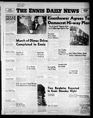 The Ennis Daily News (Ennis, Tex.), Vol. 65, No. 25, Ed. 1 Tuesday, January 31, 1956