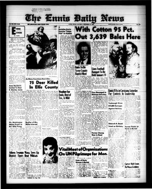 The Ennis Daily News (Ennis, Tex.), Vol. 68, No. 276, Ed. 1 Saturday, November 21, 1959