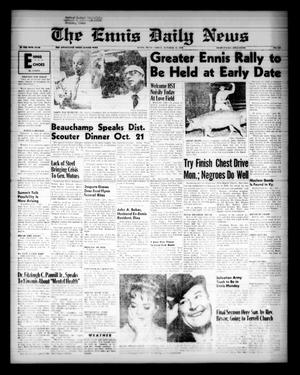 The Ennis Daily News (Ennis, Tex.), Vol. 68, No. 245, Ed. 1 Friday, October 16, 1959